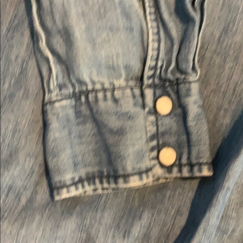 Jean snap button up - Picture 2 of 4
